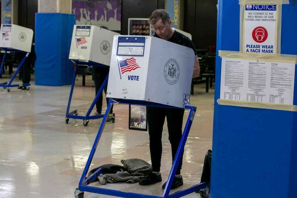 voting in New York