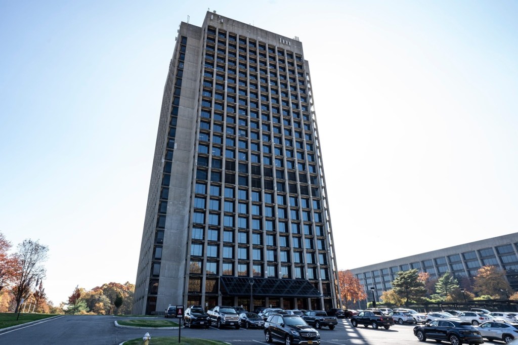A building where the New York landlord is holding wine hostage